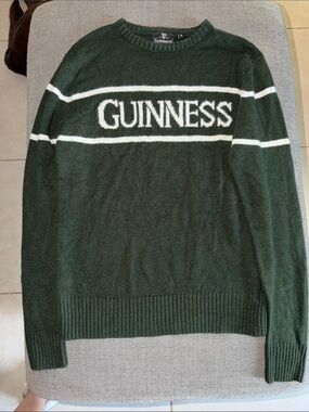 Guinness Dark Green Crewneck Sweater Official Merchandise